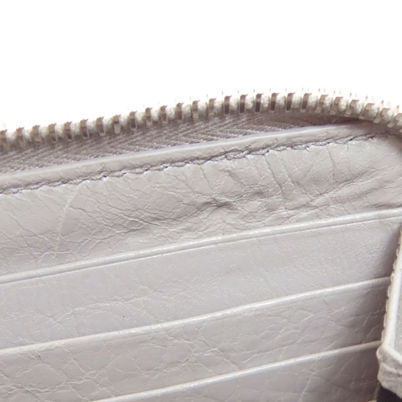 Balenciaga Logo Wallet Leather