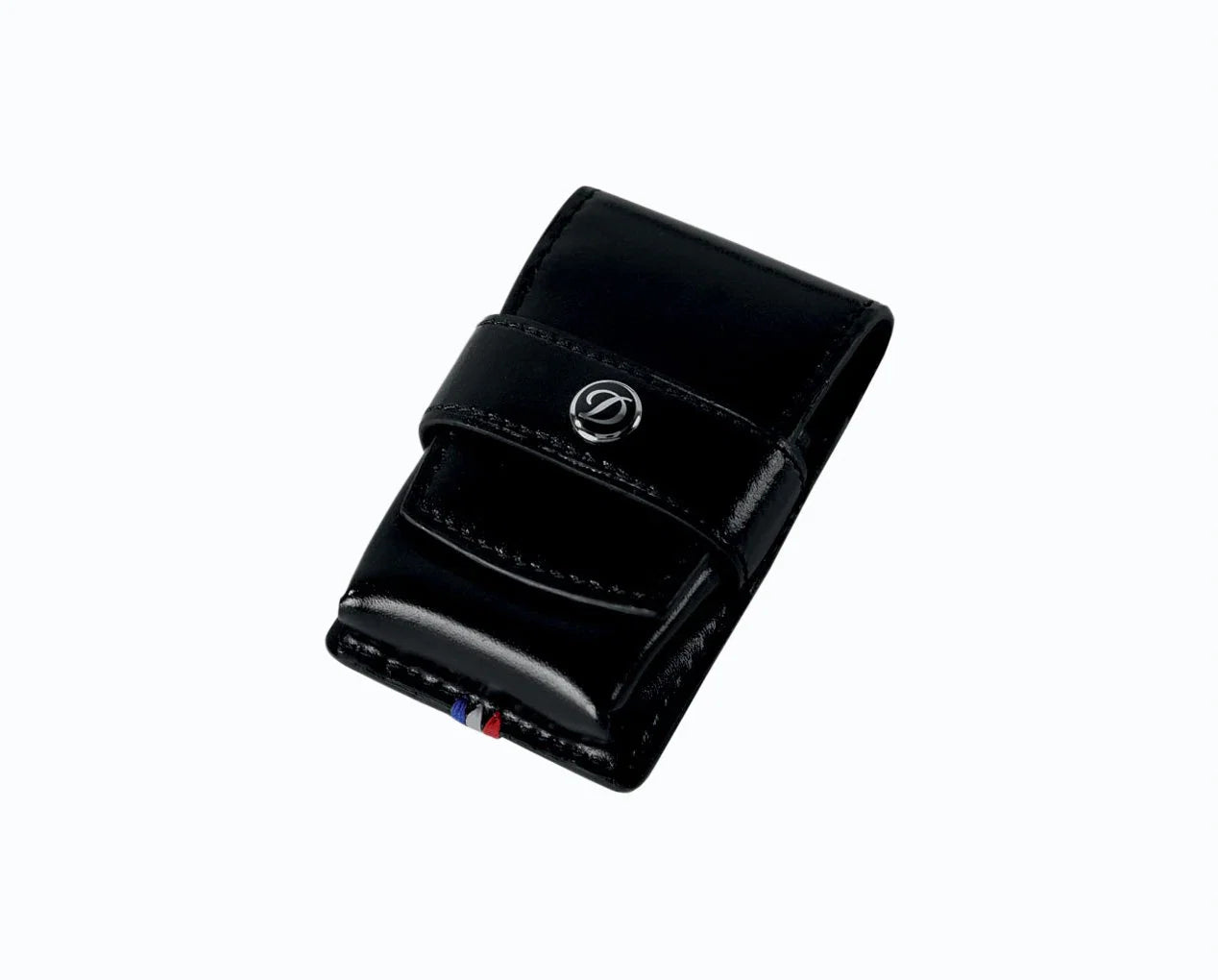 Line D Black Smooth Leather Lighter Case/Etui 180024