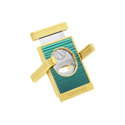 S.T. Dupont 20'000 Leagues Under The Seas, Green Pacific Lacquered Cigar Cutter/Stand 003442