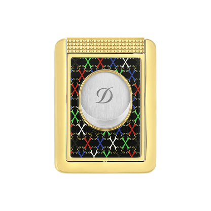 S.T. Dupont Fuente Multicolor Lacquered Cigar Cutter/Stand 003460F