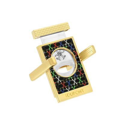S.T. Dupont Fuente Multicolor Lacquered Cigar Cutter/Stand 003460F