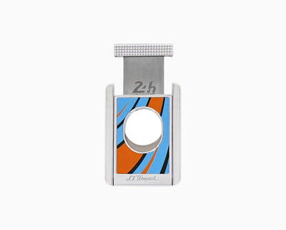 S.T. DUPONT 24H DU MANS BLUE / CHROME CIGAR CUTTER/ COUPE CIGARE 003489