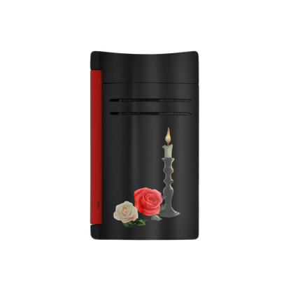 S.T. DUPONT Maxijet Memento Mori Black Lighter/Briquet 020394
