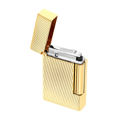 INITIAL DIAGONAL GOLD LIGHTER/BRIQUET 020831