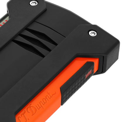 S.T. DUPONT Defi Extreme Matt Neon Orange Lighter/Briquet 021419