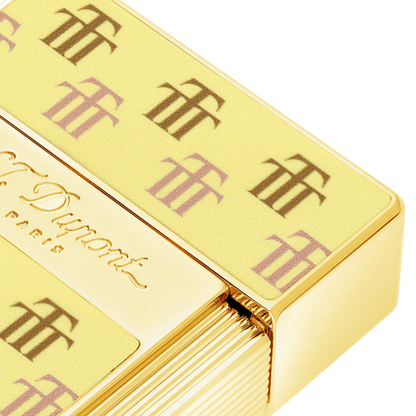 S.T. DUPONT Biggy Lacquered Trinidad Yellow Lighter/Briquet 025077