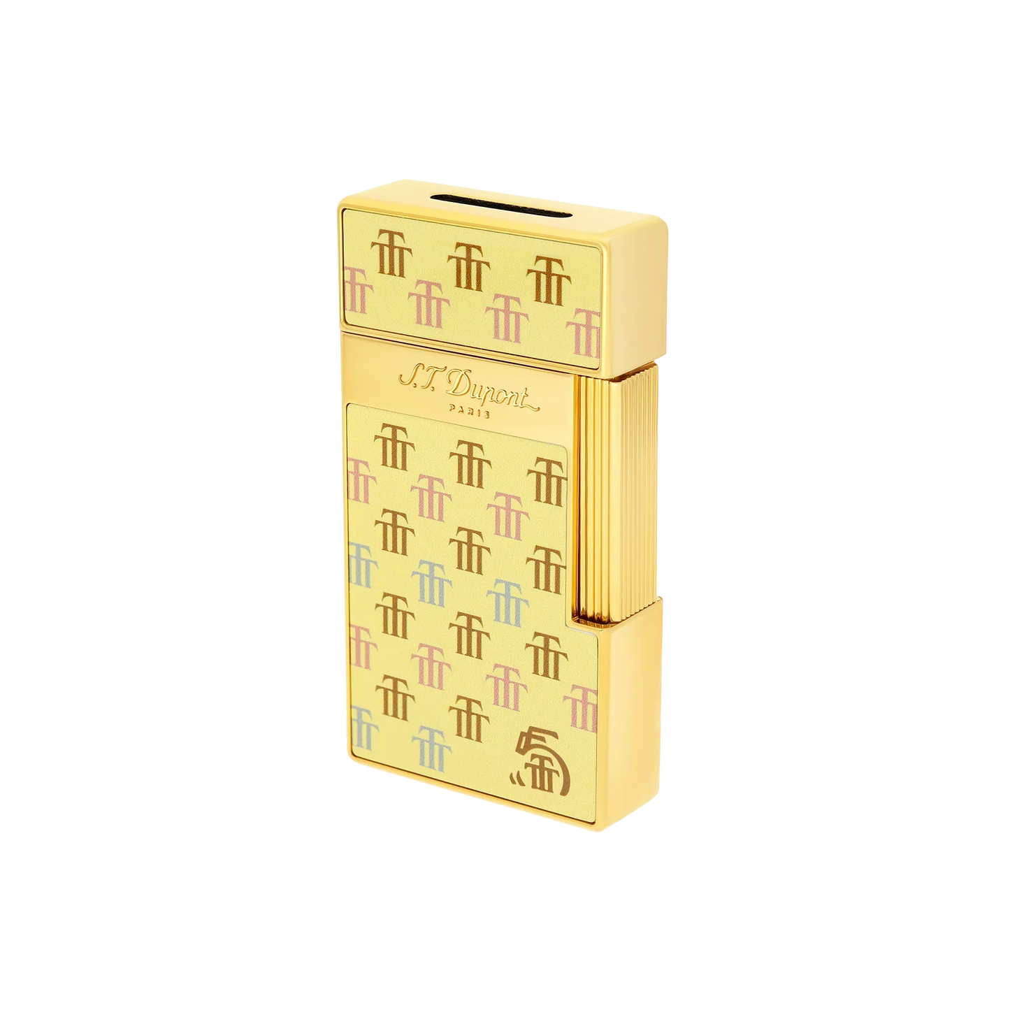 S.T. DUPONT Biggy Lacquered Trinidad Yellow Lighter/Briquet 025077