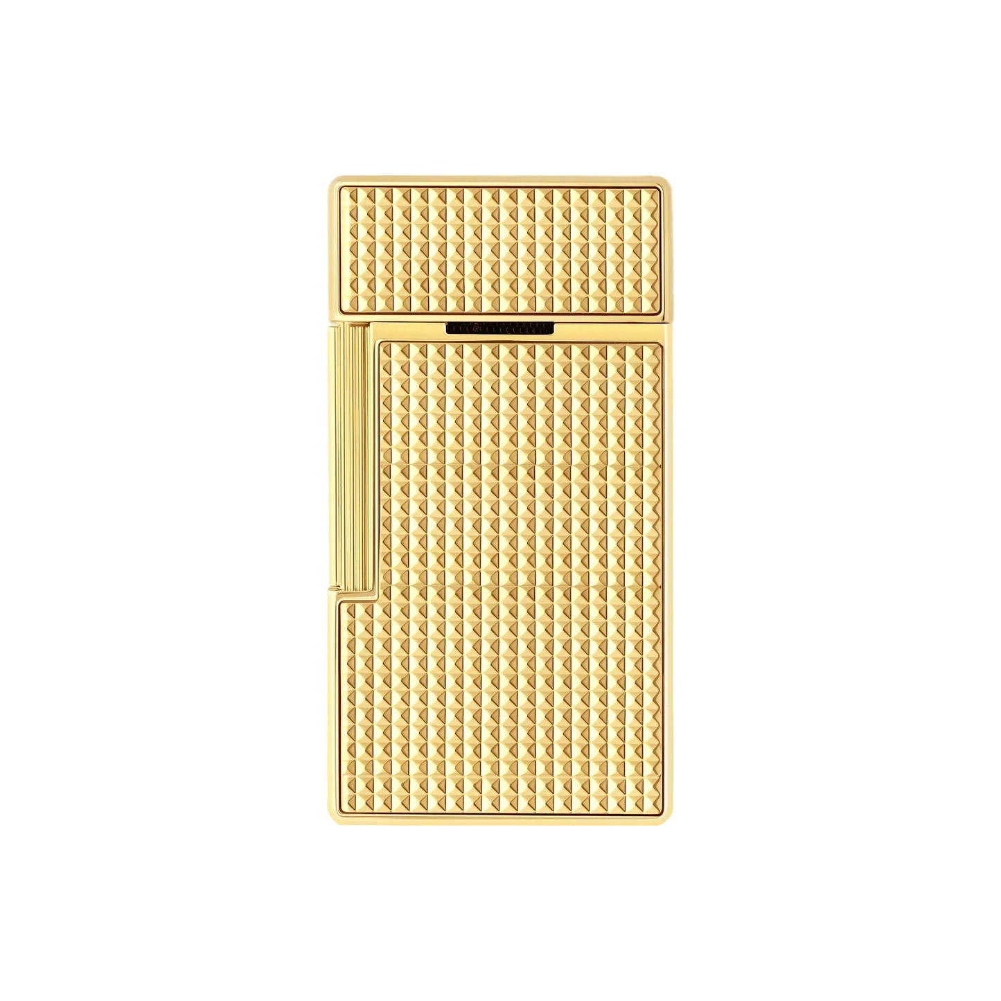 S.T. DUPONT Biggy Diamond Head Gold Lighter/Briquet 025209