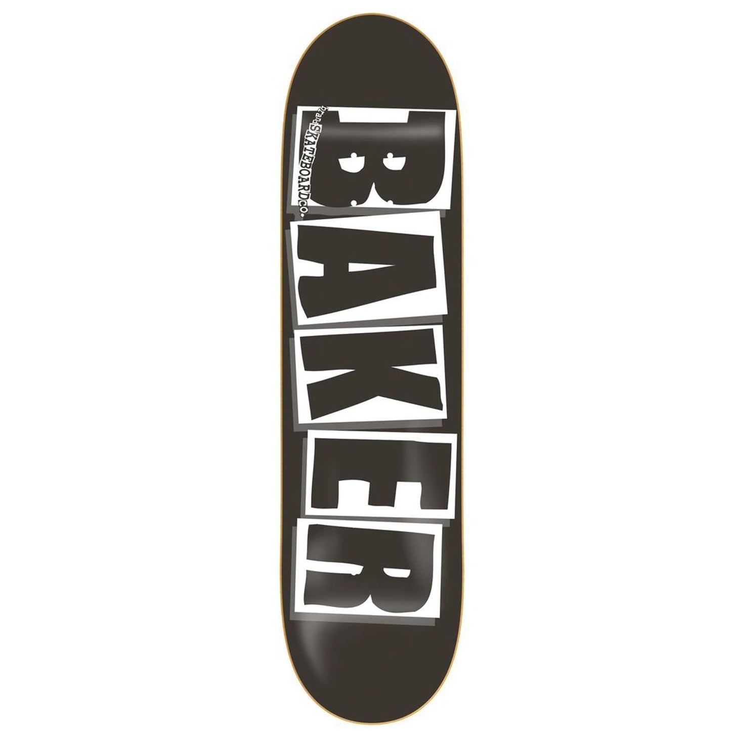 Baker Deck LOGO BLACK/WHITE 8.0"