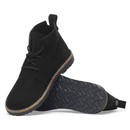 Men's Uppsala Mid Suede Leather Black Regular/Wide
