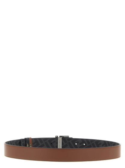 Fendi Multicolor Calfskin Leather Belt