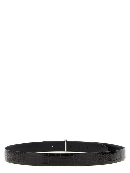 Tom Ford Brown Calfskin Regular Belt