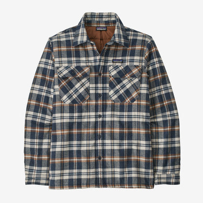Patagonia Men's Insulated Organic Cotton Midweight Fjord Flannel Shirt Camicia