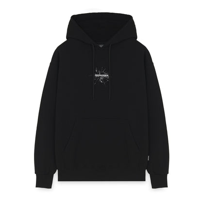 PROPAGANDA Ribs Glass Hoodie art. 25FWPRFE467 col. Black