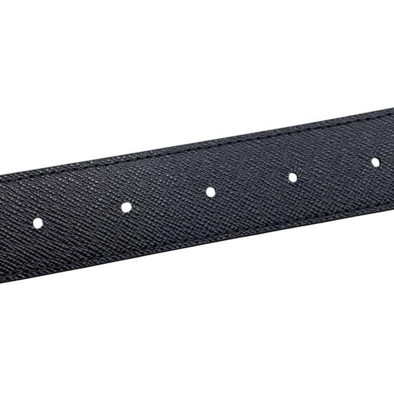 Louis Vuitton Belt Sainteur Initial M9453 Monogram Brown Black Gold Hardware