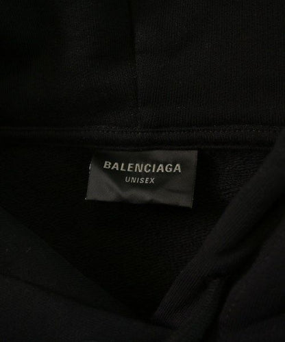 Balenciaga Hoodie Cotton Black