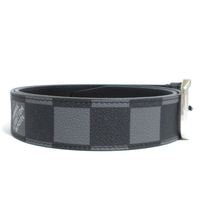 Louis Vuitton Ceinture Architect Damier Graphite Archives Belt 90 36 Black Gray