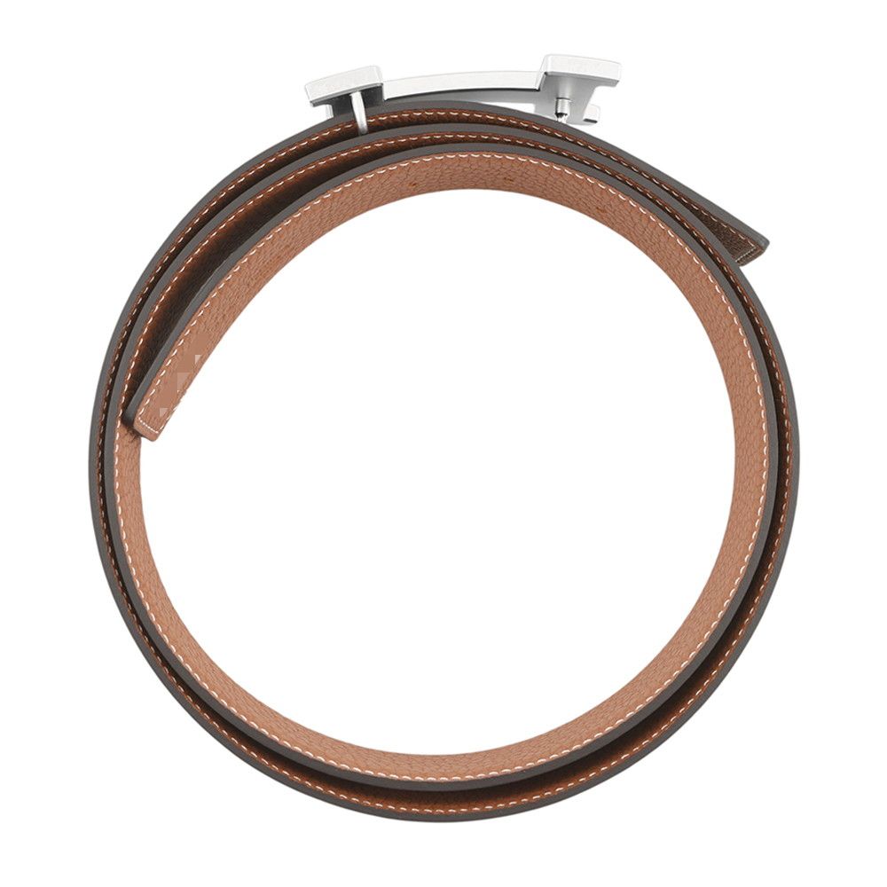 Hermes Belt Constance Reversible 100 Black Gold Togo Box Calf