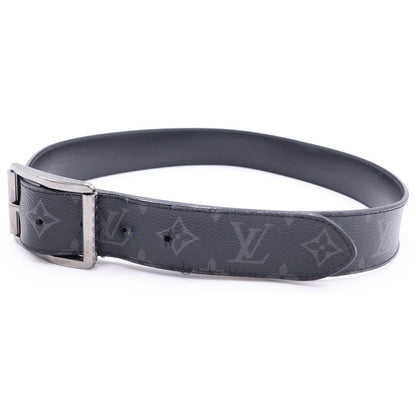 Louis Vuitton Monogram Eclipse Ceinture Reverso Black Belt