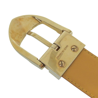 Louis Vuitton Ceinture Epi Leather Belt Yellow Gold
