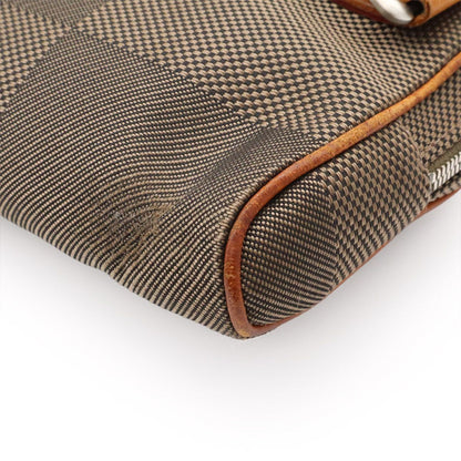 Louis Vuitton Damier Geant Acrobat Belt Bag Canvas Leather Tail Khaki