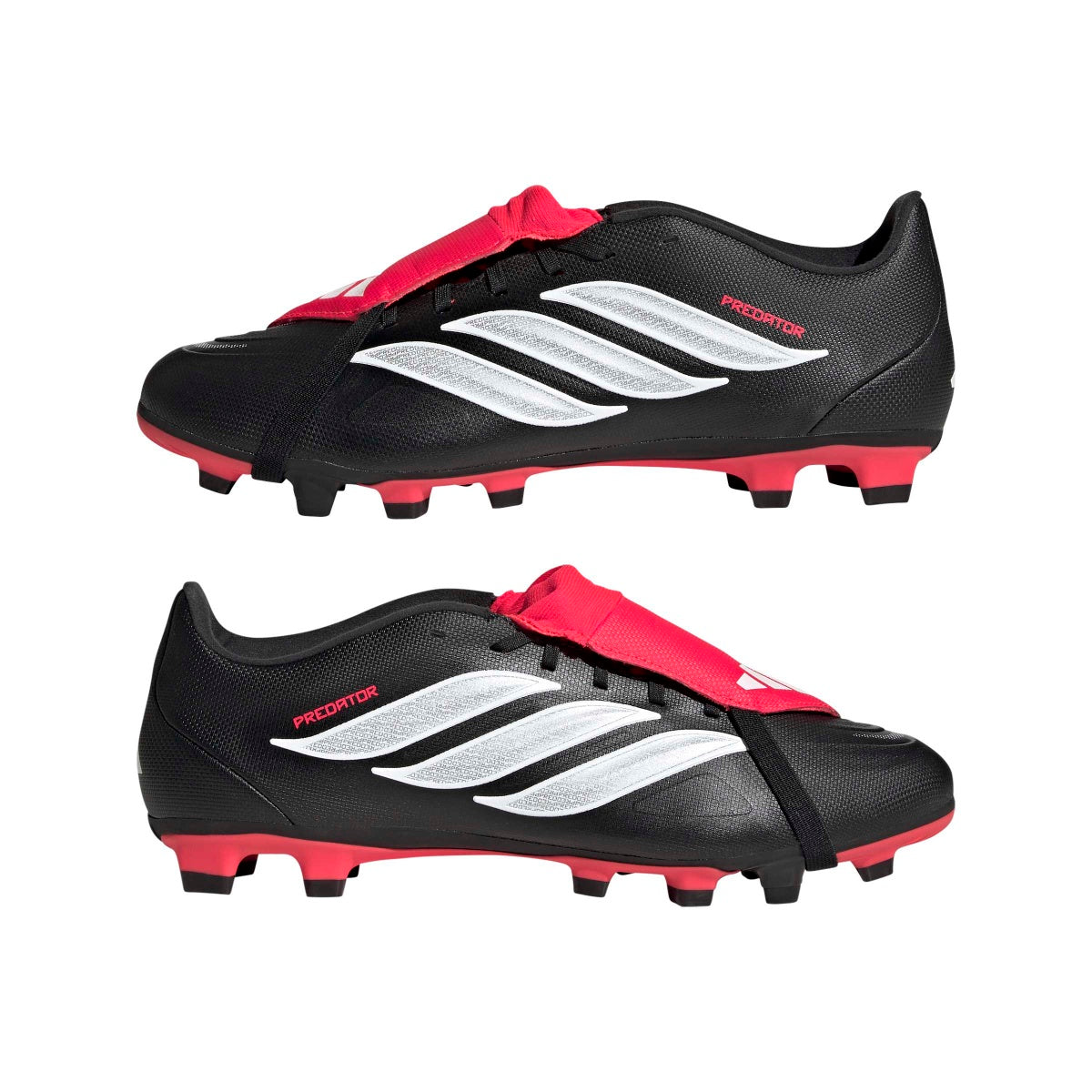 adidas Adult Predator Club Fold-Over Tongue Firm Ground / Multi Ground Soccer Cleats