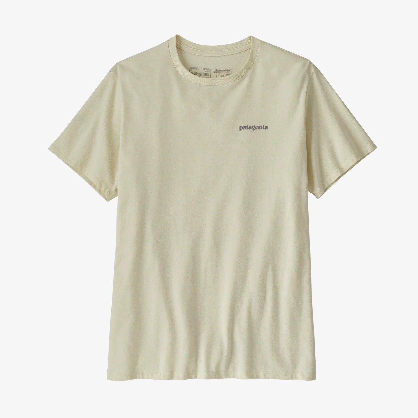 Patagonia Fitz Roy Icon Responsibili-Tee T-shirt uomo Birch White