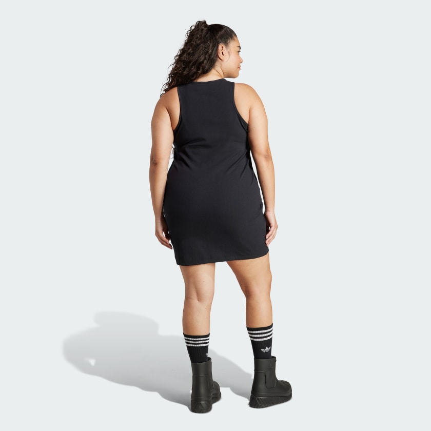 Women's adidas Essentials Rib Tank Dress (Plus Size)