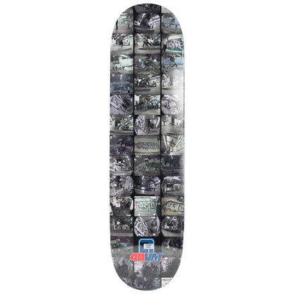 411VM Heritage Skateboard Deck Private Property Frame Grab Black 8.25" x 32"