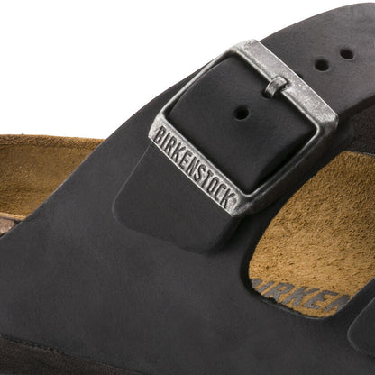 Unisex Arizona Oiled Leather Black Regular/Wide