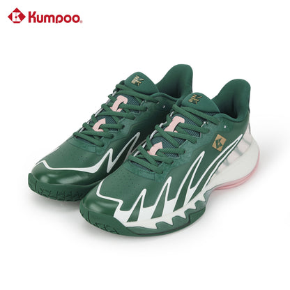 Kumpoo Badminton Shoe- KH-G828 25th(Green/Pink)