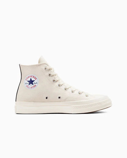 Converse X Comme des Garçons PLAY Chuck 70 OG Single Heart High Top
