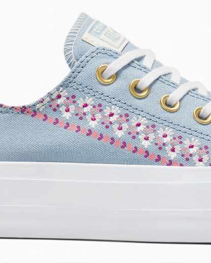 Chuck Taylor All Star Lift Platform Free Spirit Florals Low Top