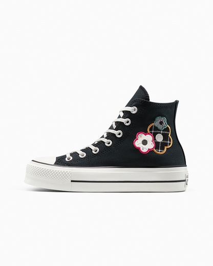 Chuck Taylor All Star Lift Platform Floral Patchwork