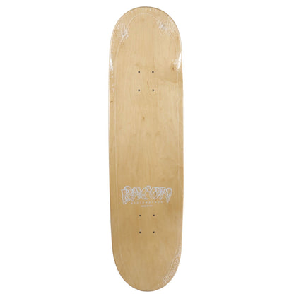 Bacon Skateboard Deck Logo Veneer Purple 9.0" x 32.75"
