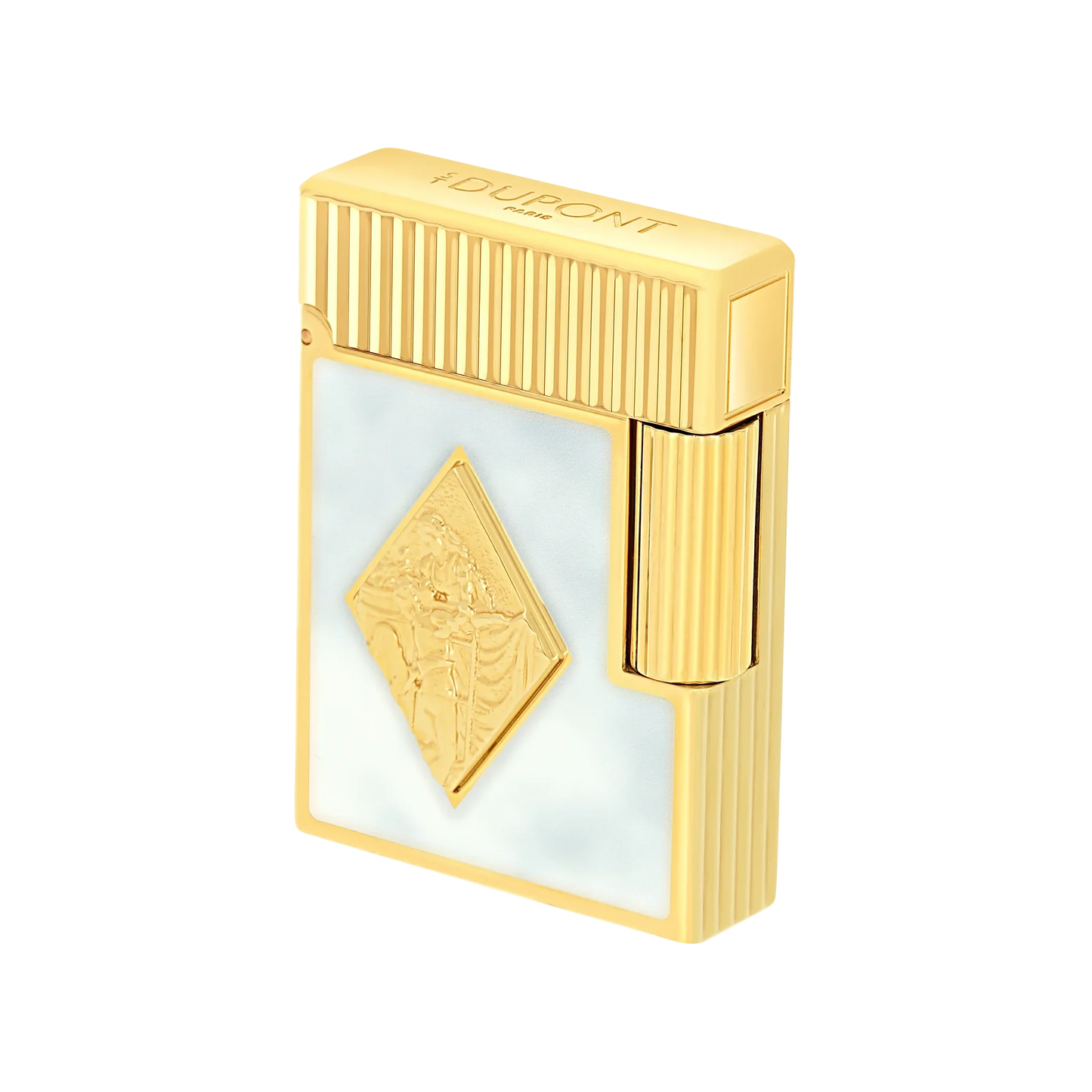 S.T. Dupont Ligne 1 White Lacquered Romeo y Julieta Lighter/Briquet C14050CL