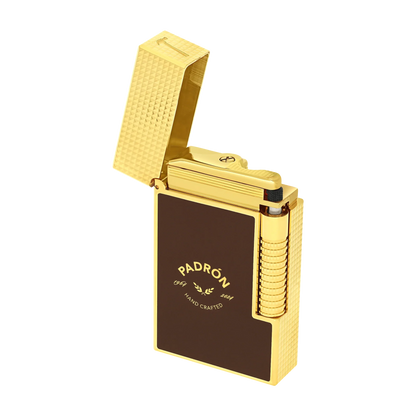 S.T. DUPONT LE GRAND Lacquered Padron Brown Lighter/Briquet C23014