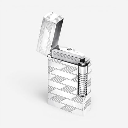 S.T. Dupont LeGrand Monogram 1872 Palladium Lighter C23180
