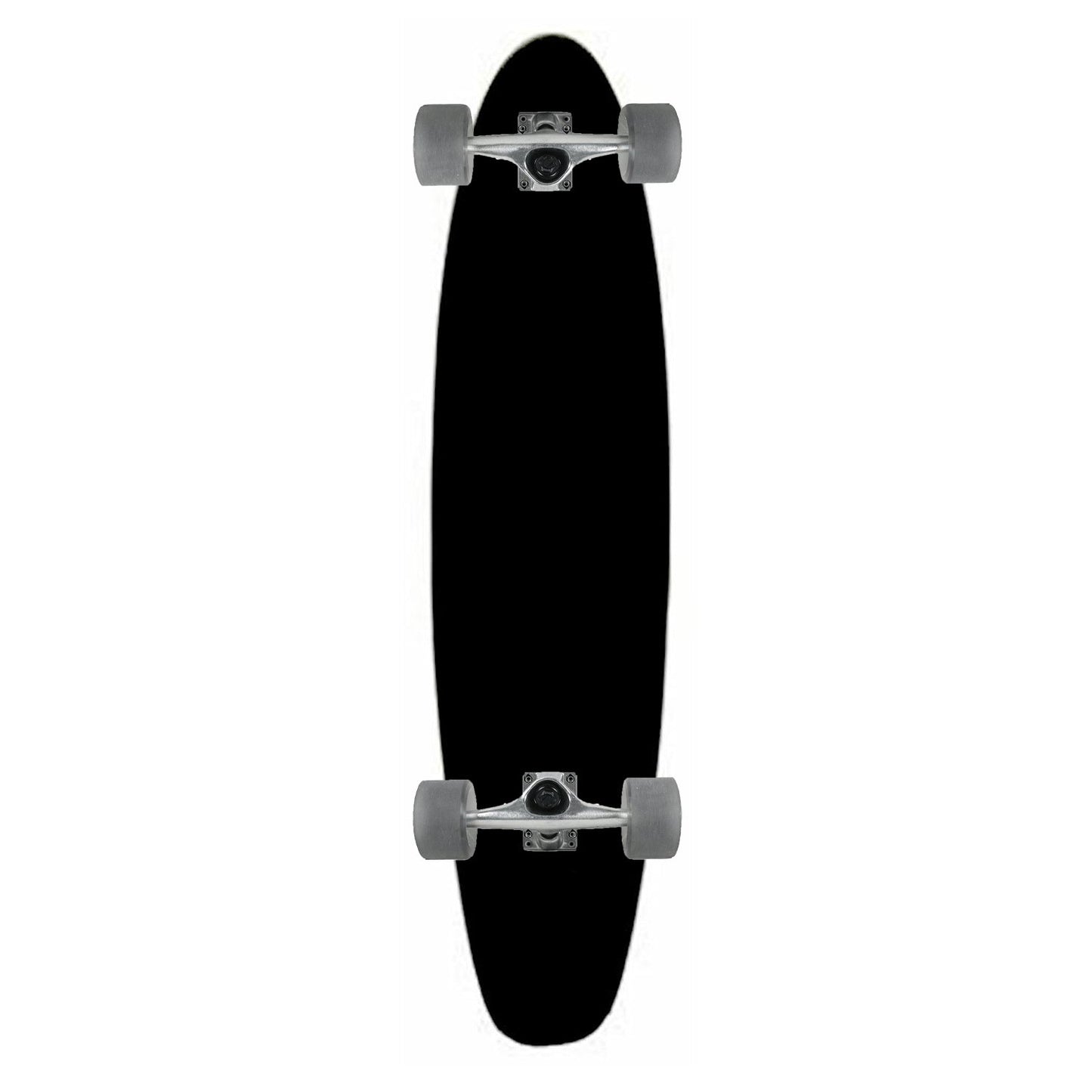 Moose Kicktail 9" x 40" Longboard Dipped Black Complete
