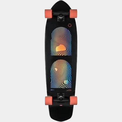 Globe Blazer XL Complete Longboard 36" Black - Orange