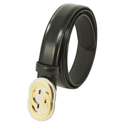 Gucci Belt Interlocking G Black 85