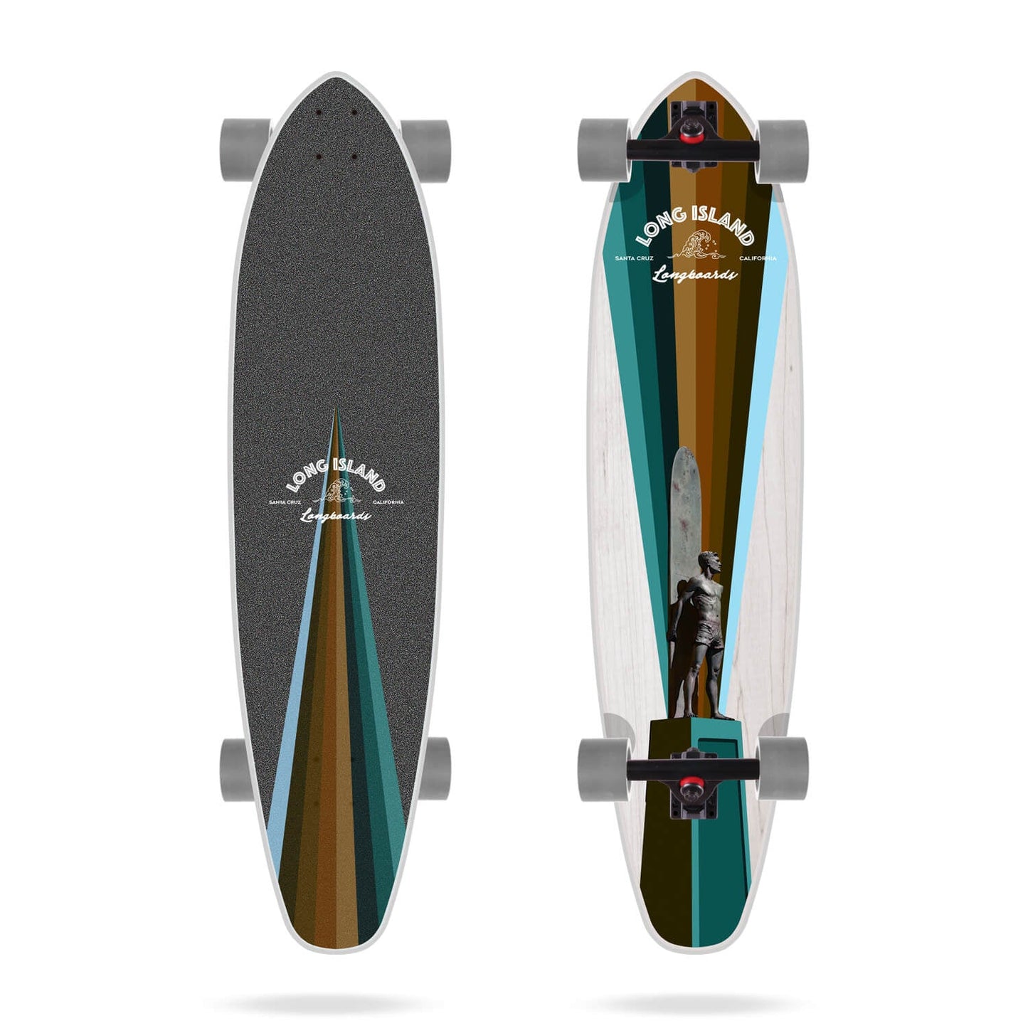 Long Island Longboards Bronze Kicktail 9.3" x 37.85"