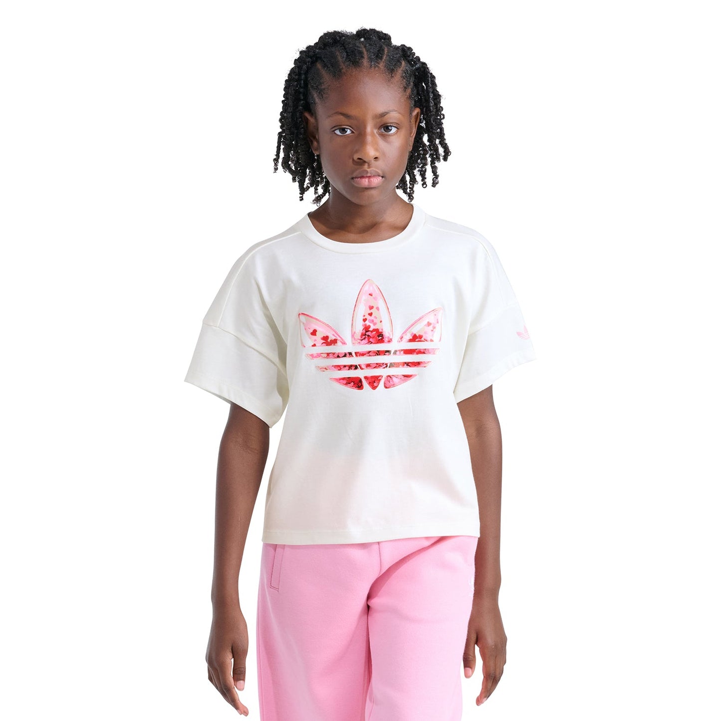Confetti Trefoil Tee - Youth