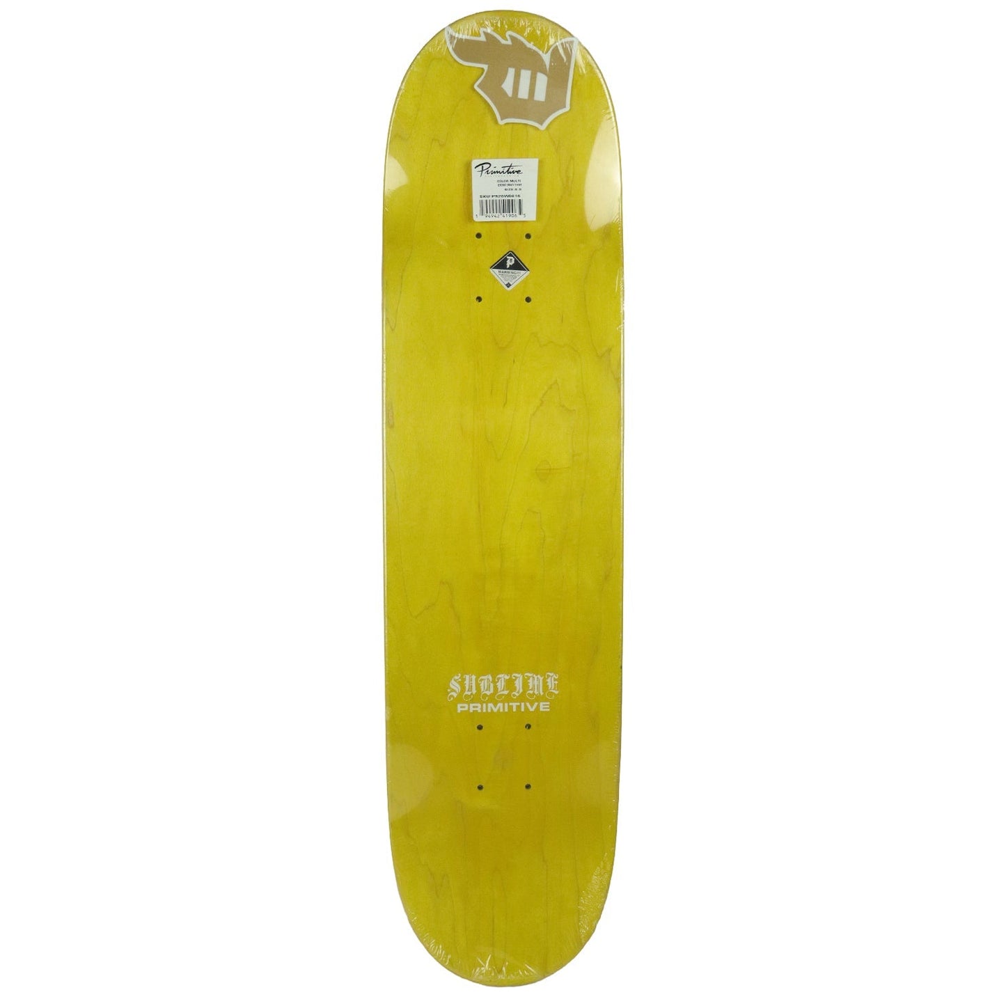 Primitive Skateboard Deck Sublime Freedom 8.125" x 31.75"