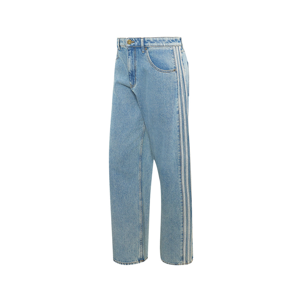 Firebird Adicolor Denim Jeans Mid-Rise Straight Leg