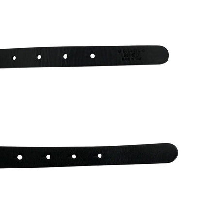 Chanel Chain Belt Black Gdhardware Aaa436 Coco Mark 70 28