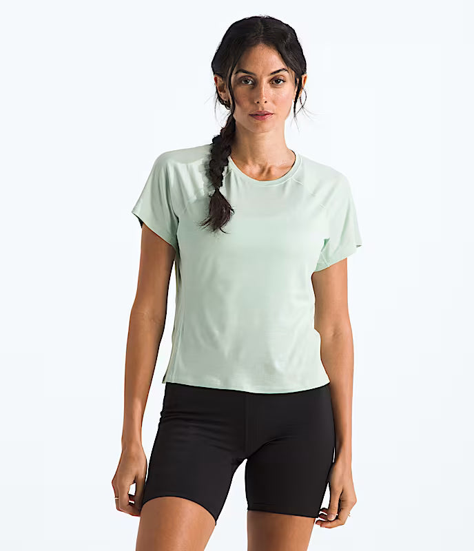 The North Face - Womens Jaida Short Sleeve Tee - Opal Frost Light Heather