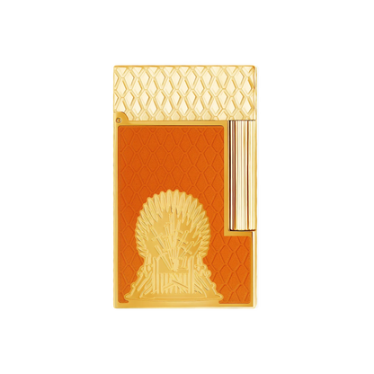 S.T. DUPONT Ligne 2 Lacquered Game of Thrones Fire Orange Lighter/Briquet C16413