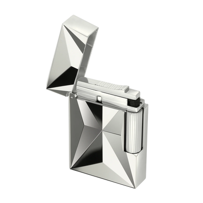 S.T. DUPONT Ligne 2 Small Fire X Palladium Lighter/Briquet C18610