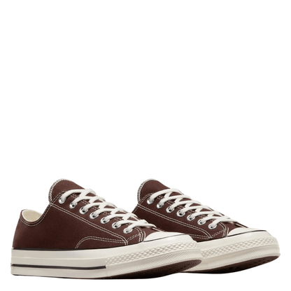 Converse Women's Chuck 70 Low Top in Dark Root/Egret/Black